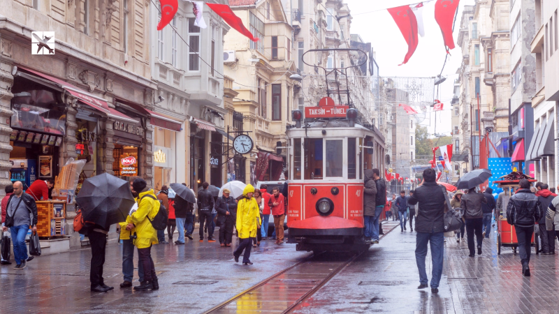 Istanbul Istiklal street Turkey