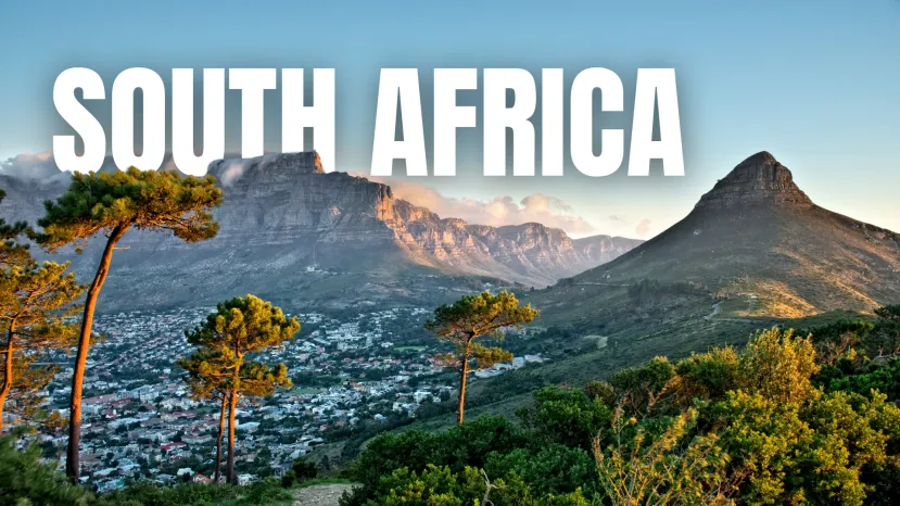 Signal Hill in Cape Town South Africa