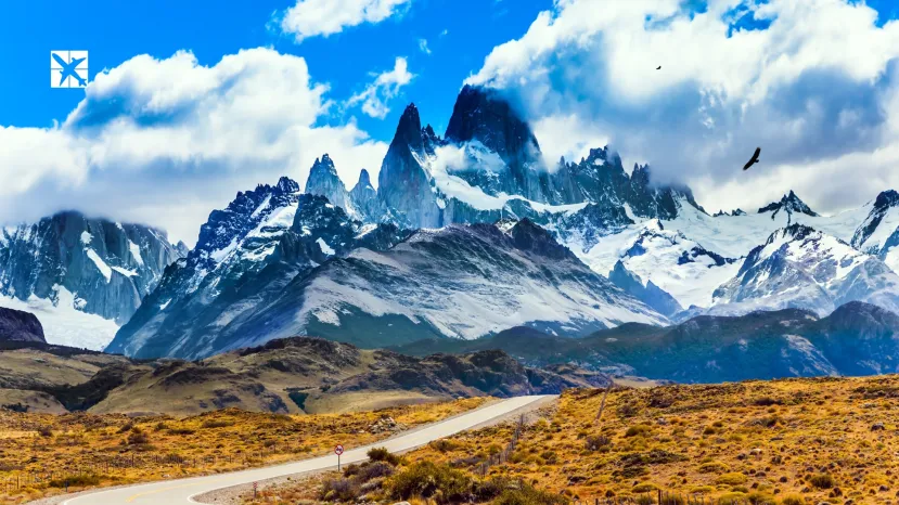 Summer day in Argentine Patagonia