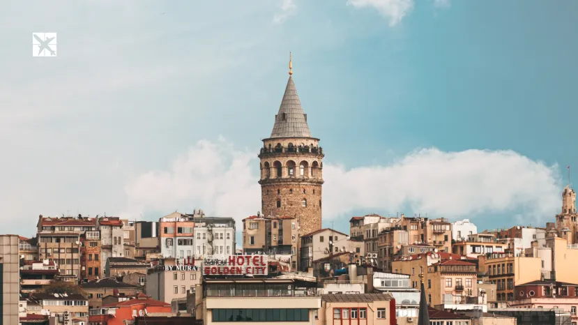 The Galata Tower in Istanbul