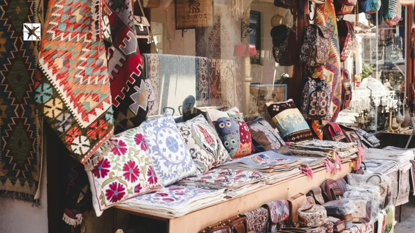 Colorful Turkish Bazaar
