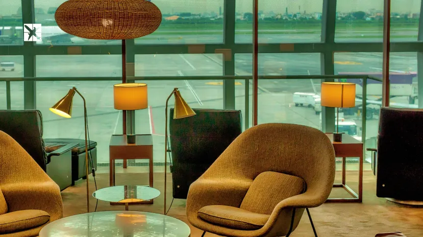 Business Class passenger lounge
