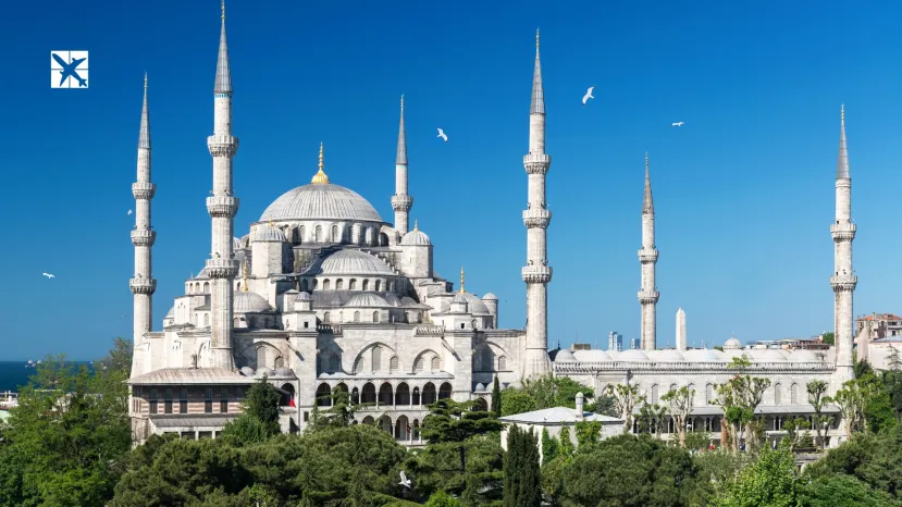 View of the Blue Mosque