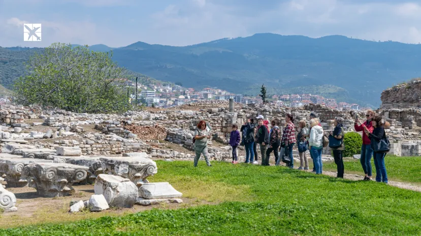 Selcuk or Ayasuluk Castle Tour group