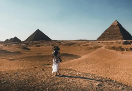 Day 02: Giza Pyramids, Sphinx & Egyptian Museum & Sleeper Train to Aswan