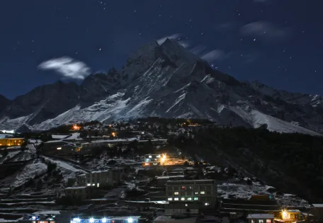Day 11: Trek back to Namche Bazar (3440m,) 18 km. 8 hours.