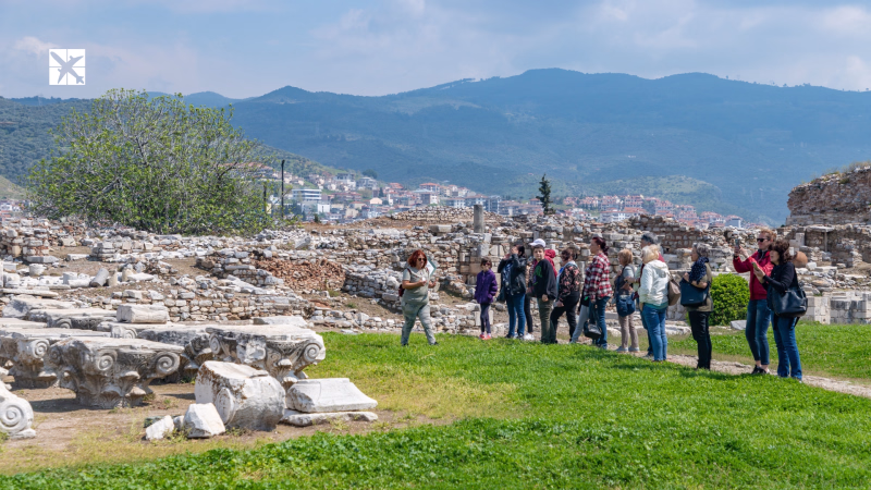 Selcuk or Ayasuluk Castle Tour group
