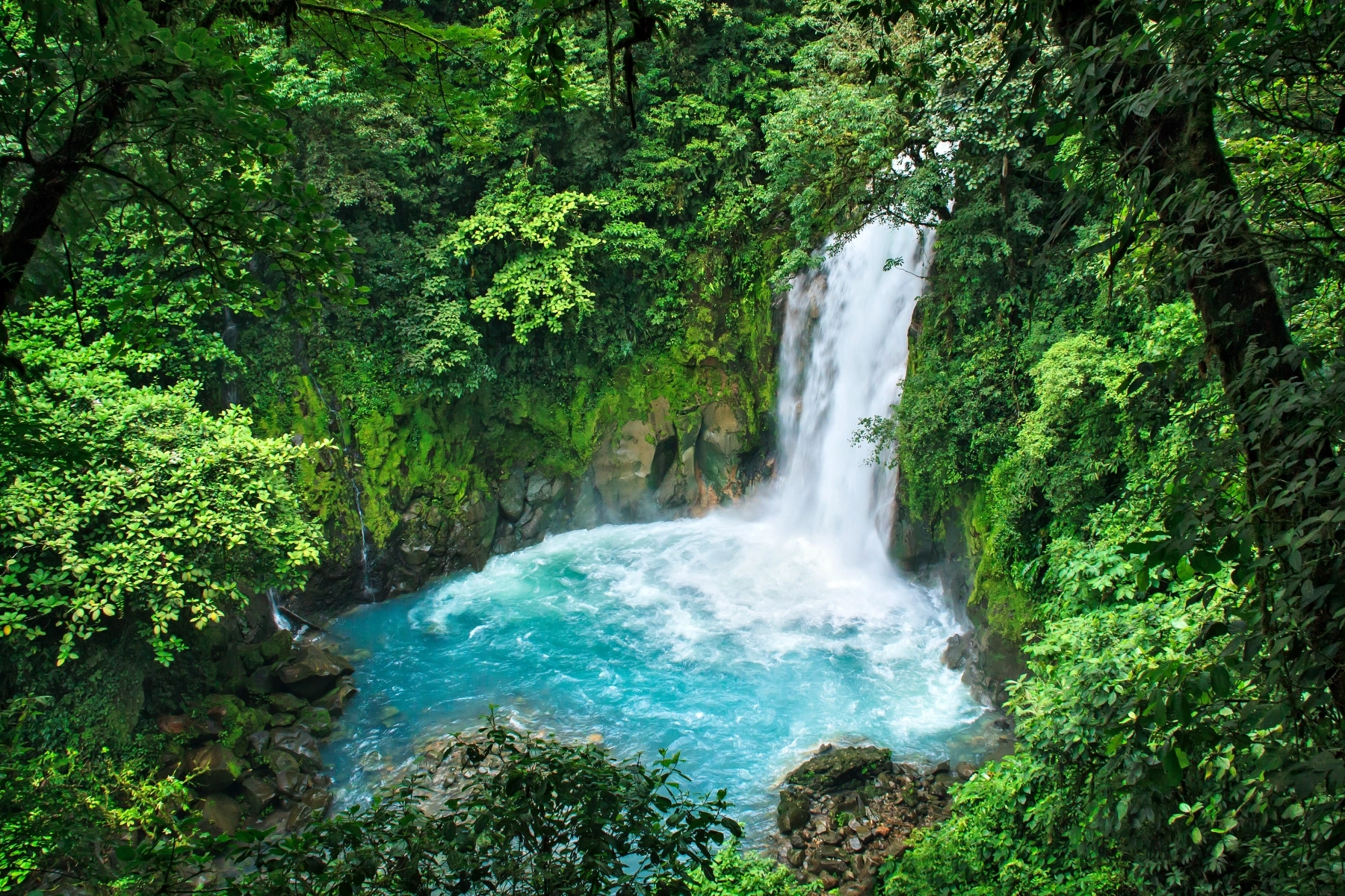 Celeste River Waterfall