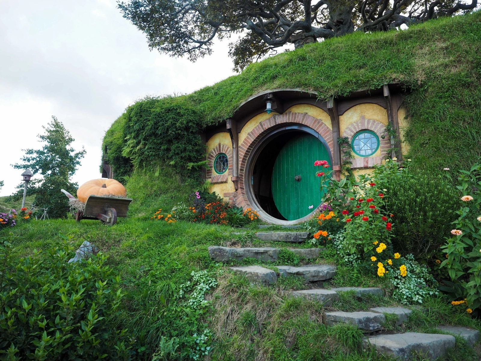 Hobbiton Movie Set