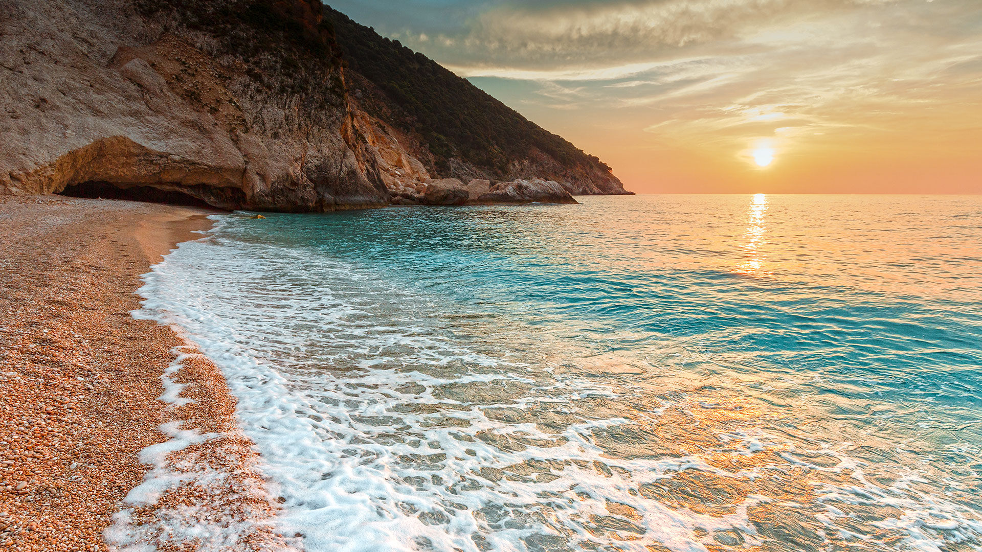 Myrtos Beach